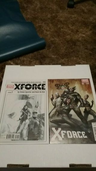 X - Force 1 Noto Sketch Variant X - Force 2 Granov Variant