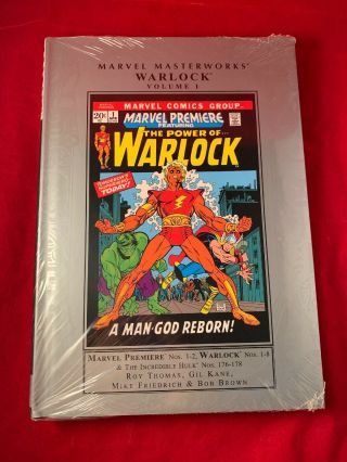 Marvel Masterworks Warlock Vol 1 Hc Roy Thomas Gil Kane