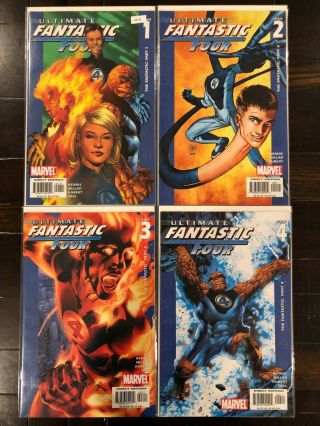 Ultimate Fantastic Four 1 - 18 Complete Run Comic Book A8 - 34
