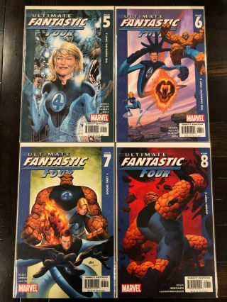 Ultimate Fantastic Four 1 - 18 Complete Run Comic Book A8 - 34 2