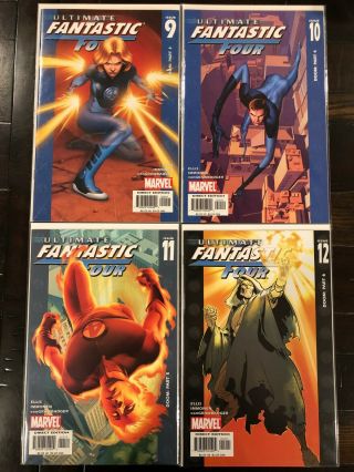 Ultimate Fantastic Four 1 - 18 Complete Run Comic Book A8 - 34 3