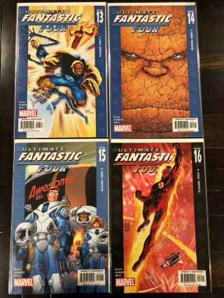 Ultimate Fantastic Four 1 - 18 Complete Run Comic Book A8 - 34 4