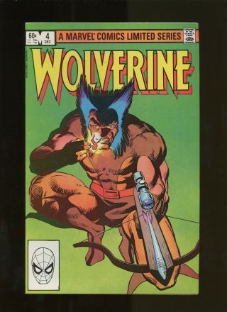 Wolverine (v.  1) 4 Fn/vf 7.  0 1 Book (1982 Marvel) Chris Claremont Frank Miller