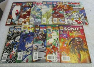 Sonic The Hedgehog Archie Comics Run Issues 86 87 88 91 92 94 95 96 98 101 &102