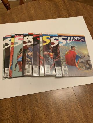 All Star Superman 1 - 12 Dc Comics 1st Printings Grant Morrison Full Run