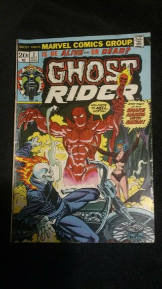 Ghost Rider 2 - 1st Son Of Satan (oct 1973,  Marvel).