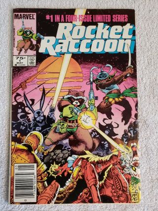 Rocket Raccoon 1 Marvel Comics 1985 Mike Mignola Guardians Of The Galaxy