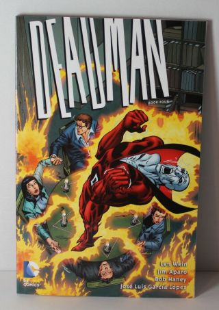Deadman Book Four 4 Len Wein Jim Aparo Dc Comics Tpb Softcover Trade Paperback