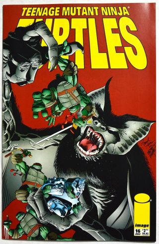 K076.  Teenage Mutant Ninja Turtles 16 8.  5 Vf,  Image Comics (1998) 1st Printing
