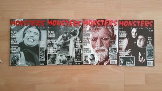 Famous Monsters/ Monster Magazines Monsters From The Vault S 2,  3,  4,  5