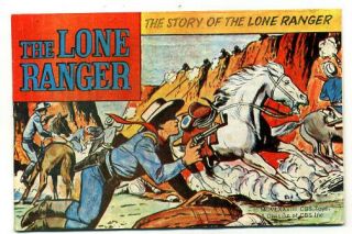 1978 The Lone Ranger In " The Story Of The Lone Ranger " Gabriel Toys Mini Comic