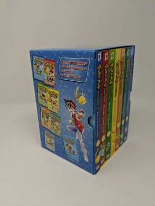 Pokemon Adventures Volumes 1 - 7 Red & Blue Box Set Paperback Maga Kusaka & Mato