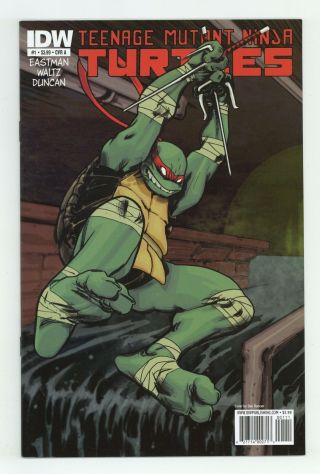 Teenage Mutant Ninja Turtles (idw) 1a 2011 Vf - 7.  5