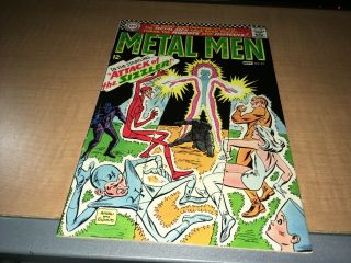 Metal Men 1966 Dc Comic Book 22 0fg1 Off Grade