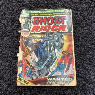 Ghost Rider 1 Marvel Comics Bronze Age Johnny Blaze 1st Solo Issue