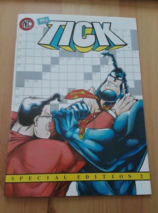 The Tick Special Edition No.  2 2848 Limited Edition 1988 Signed By Ben Edlund