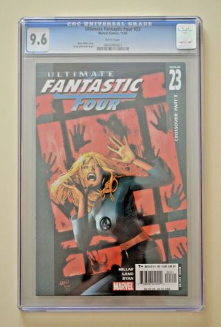 Ultimate Fantastic Four 23 Cgc Graded 9.  6 Nm,  Marvel Comics / Pgx Cbcs