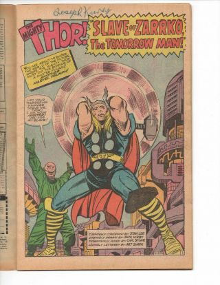 Journey into Mystery 102 (1964 Marvel Comics) - 1st app.  Hela,  Baldar & Sif 3