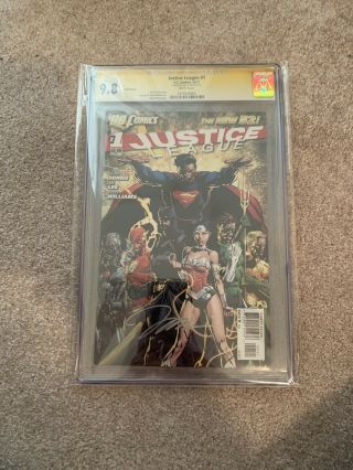 52,  Justice League 1.  Cgc 9.  8 Ss