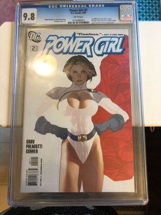 Power Girl 2 - Cgc 9.  8 - Nm/mt - Adam Hughes