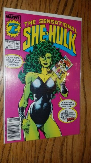 The Sensational She - Hulk 1 (1989) 9.  2 Nm Marvel Key Issue Comic Book