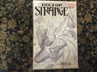 Doctor Strange 2 Sketch Retailer Incentive 1:200 By Alex Ross.