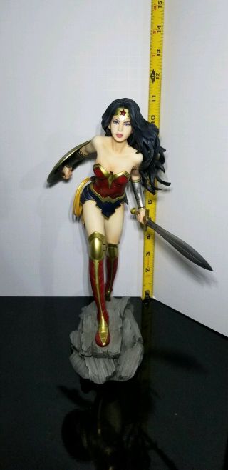 Fantasy Figure Gallery DC Comics Wonder Woman Yamato PVC Statue 6