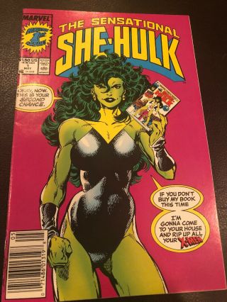 The Sensational She - Hulk 1 (may 1989,  Marvel)