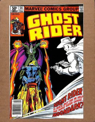 Ghost Rider 56 - Near 9.  8 Nm - Johnny Blaze Dead Or Alive Marvel Comics