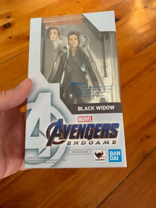 Authentic Bandai S.  H.  Figuarts Marvel Avengers Endgame Black Widow
