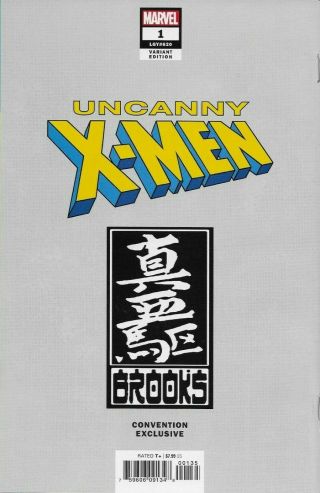 Marvel Uncanny X - Men 1 Mark Brooks Signed Variant Cover A,  B,  C Set of 3 6