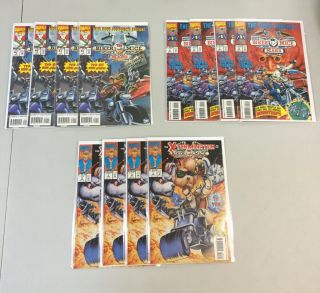 Biker Mice From Mars 1 - 3 (one Complete Set) 1 2 3 Marvel Comics 1993