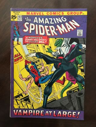 The Spider - Man 102 (nov 1971,  Marvel)
