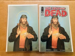 The Walking Dead Comic,  15th Anniversary 92,  Color Virgin And Color Variant
