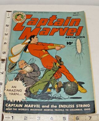 Captain Marvel Comic March 1946 Vol.  10 No.  55 Issue