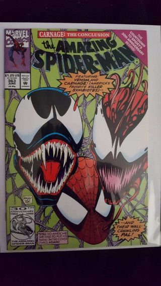 The Spider - Man 363 Carnage: The Conclusion June 1992