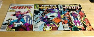 Hawkeye 1,  2 And 4 September 1983 Marvel Comics Limited Series