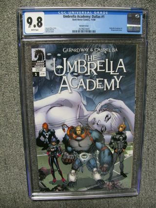 Umbrella Academy: Dallas 1 - Cgc 9.  8 - Jim Lee Variant Cover