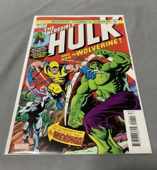 The Incredible Hulk 181 (nov 1974,  Marvel) Facsimile Reprint Edition
