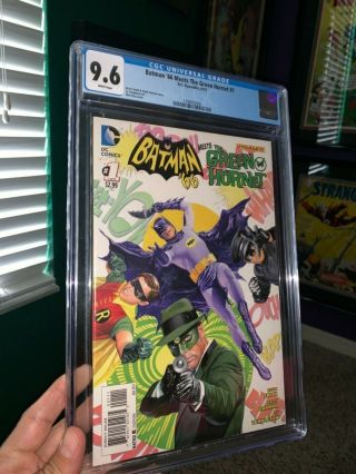 Batman 66’ Meets The Green Hornet 1 : Cgc 9.  6 White Pages - 2014