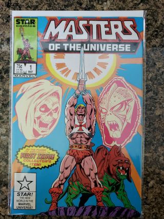 He - Man Masters Of The Universe 1 Marvel Star Comics Near