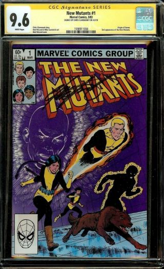 Mutants 1 (1983) Cgc 9.  6 Ss Signed Claremont 2nd Appearance Karma Origin