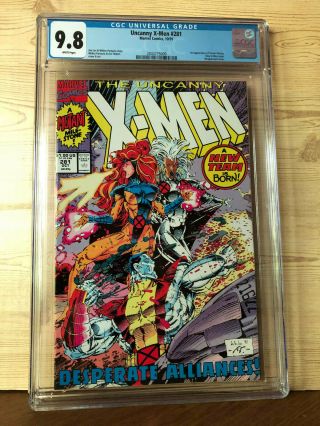 Uncanny X - Men 281 (1991,  Marvel) Cgc 9.  8 1st Print 1st Trevor Fitzroy Team