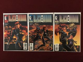 Black Widow 1 And 3 (jun 1999,  Marvel) Jg Jones Cover And Interior