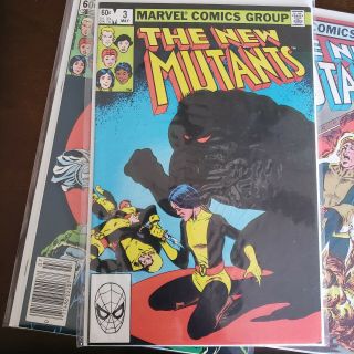 The Mutants 1 - 5 NM or better 1st issue Movie in 2020,  X - Men,  Key issue 3