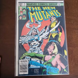 The Mutants 1 - 5 NM or better 1st issue Movie in 2020,  X - Men,  Key issue 5