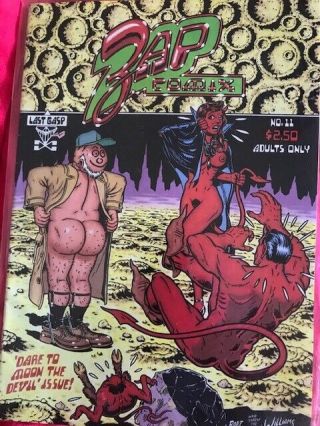 Zap Comix 11 For Adults Only 1985 Very Rare Near Perfect By Robert Crumb