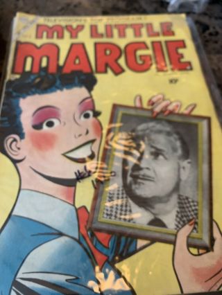 My Little Margie 54/3 Gold/age Comic Lol At Margie’s Antics Gail Storm Cv