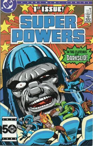 Powers 1 2 3 4 5 6 Dc Comics Mini Series Set 1 - 6 Complete 1985