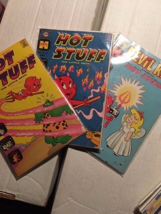 25 Harvey Comics from 70/80s Casper Richie Rich Hot Stuff Baby Huey VF or better 3
